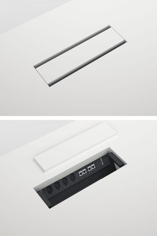 M1 Medienmodul Einlegedeckel magnetisch