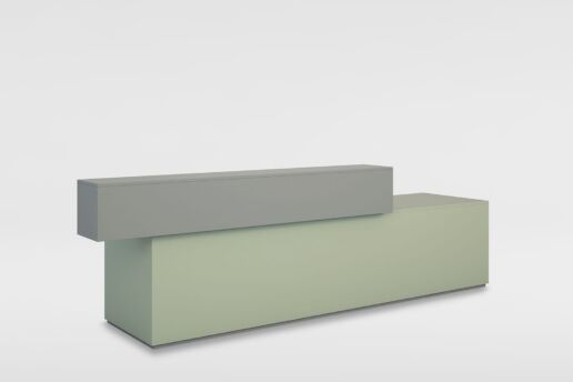 Linoleum grau / grün