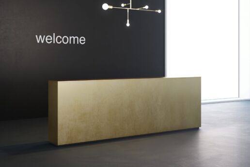 Farblackiert, Gold-Optik