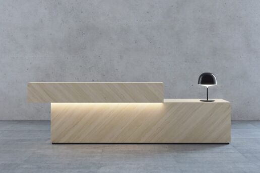 Furnier Eiche, diagonal furniert