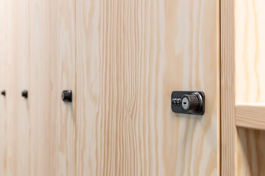 Detail Seekiefer Furnier