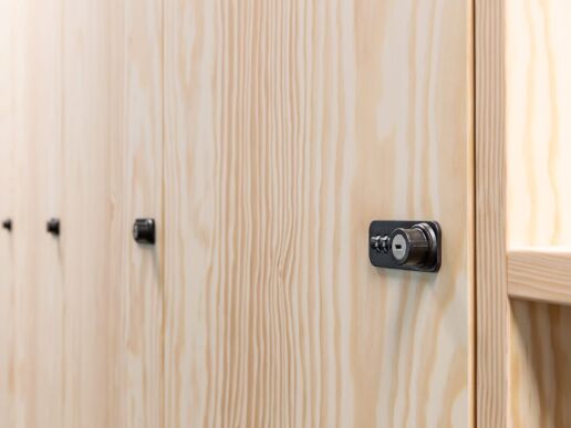 Detail Seekiefer Furnier